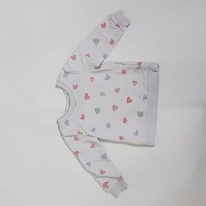 18M Cat & Jack Heart Sweater